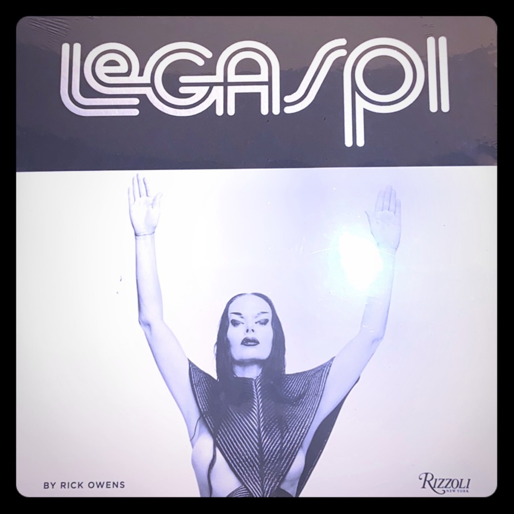 Legaspi by Rick Owens Coffee Table Book